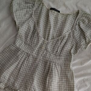 Brandy Melville Green Babydoll
